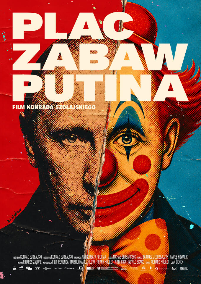 "Putin's playground" – film poster. Client: Mayfly